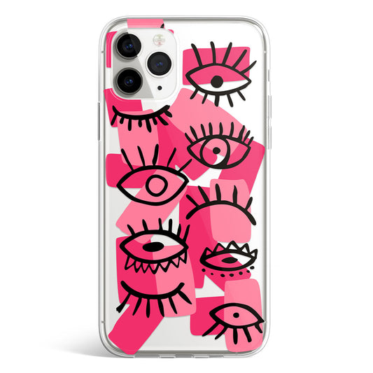 PINK BOHO PHONE CASE