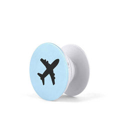 AIRPLANE BLUE POP SOCKET