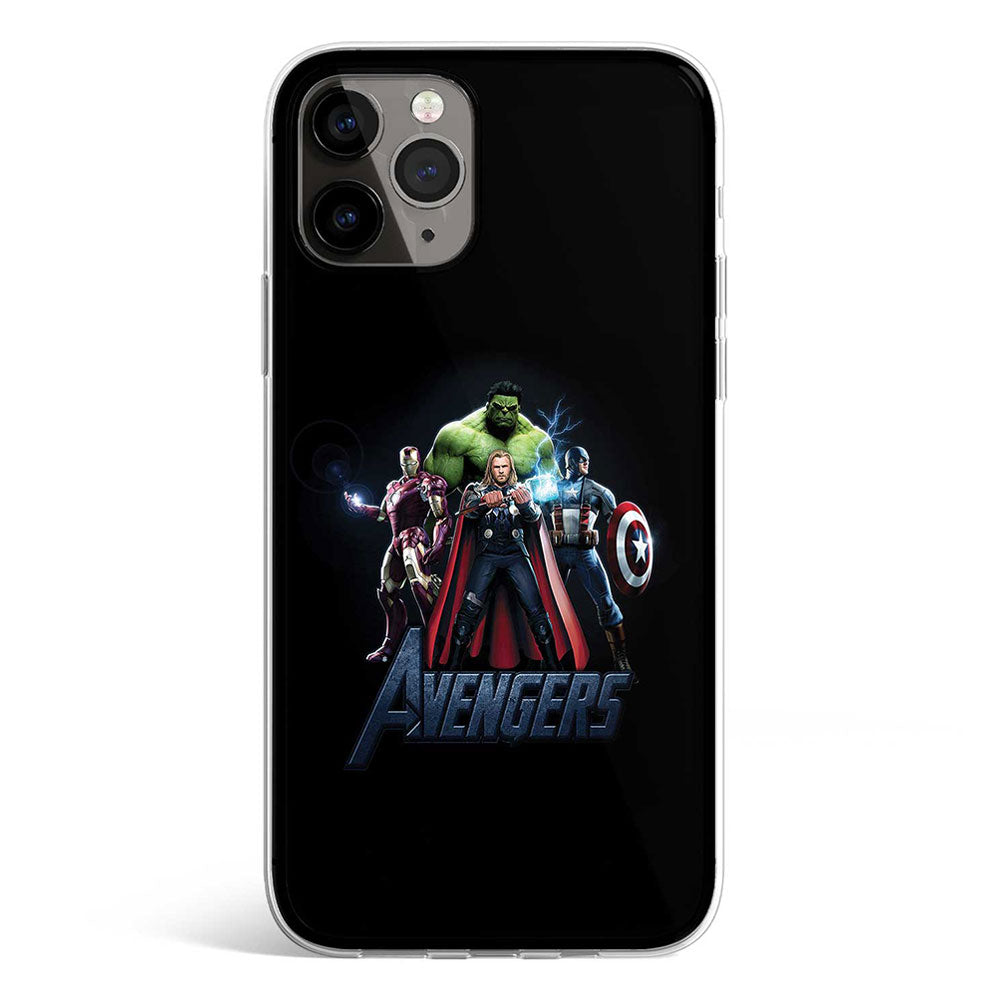 AVENGERS phone cover available in iPhone, Samsung, Huawei, Oppo and Xiaomi covers.
Choose your mobile model and buy now.