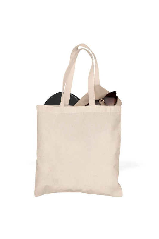 Basic Beige and Black Tote Bag