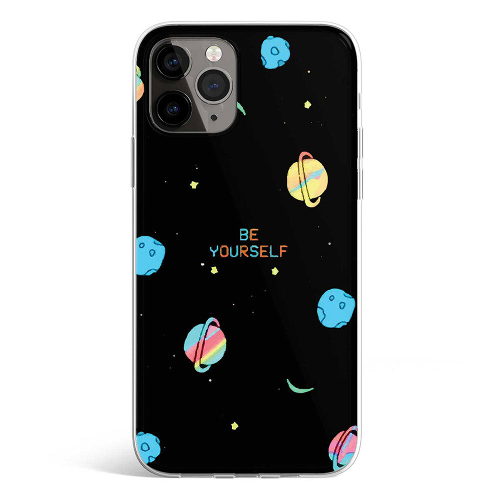 Be yourself phone cover available in iPhone, Samsung, Huawei, Oppo and Xiaomi covers.
Choose your mobile model and buy now.