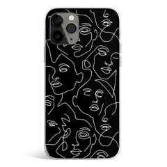 BLACK FACE LINE ART phone cover available in iPhone, Samsung, Huawei, Oppo and Xiaomi covers.
Choose your mobile model and buy now.