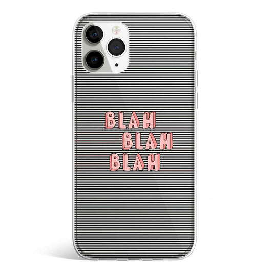BLAH BLAH BLAH phone cover available in iPhone, Samsung, Huawei, Oppo and Xiaomi covers. 
Choose your mobile model and buy now.