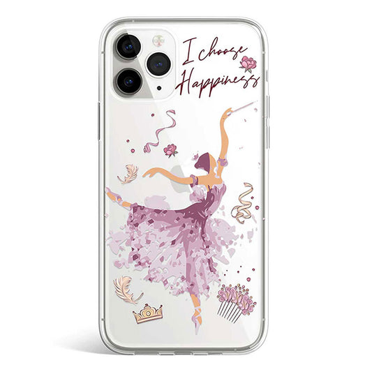CHOOSING HAPPINESS phone cover available in iPhone, Samsung, Huawei, Oppo and Xiaomi covers. 
Choose your mobile model and buy now.