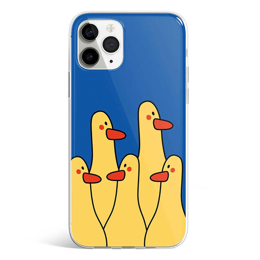 Confused ducks phone cover available in iPhone, Samsung, Huawei, Oppo and Xiaomi covers. 
Choose your mobile model and buy now.