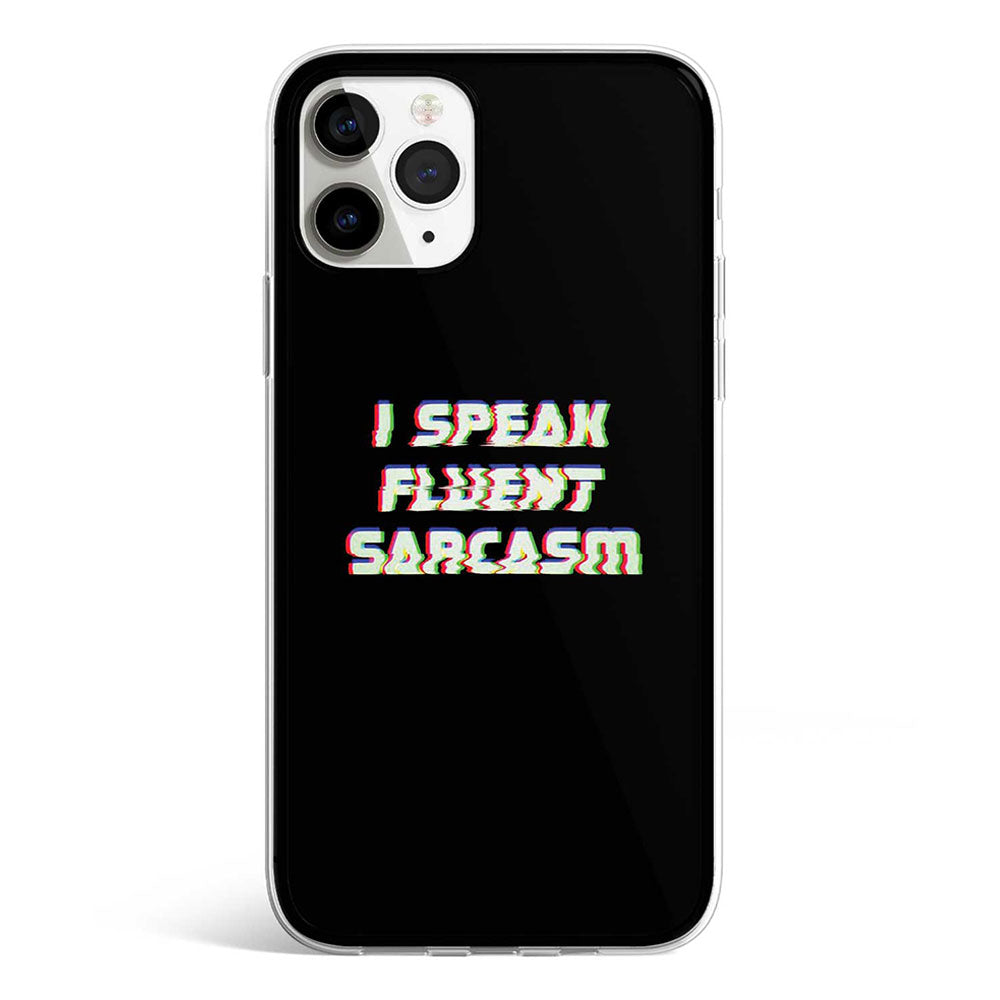 FLUENT SARCASM phone cover available in iPhone, Samsung, Huawei, Oppo and Xiaomi covers.
Choose your mobile model and buy now.
