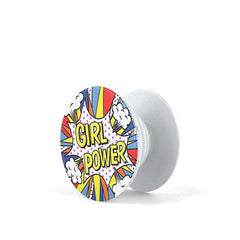 GIRL POWER POP SOCKET
