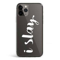 I SLAY phone cover available in iPhone, Samsung, Huawei, Oppo and Xiaomi covers. 
Choose your mobile model and buy now.