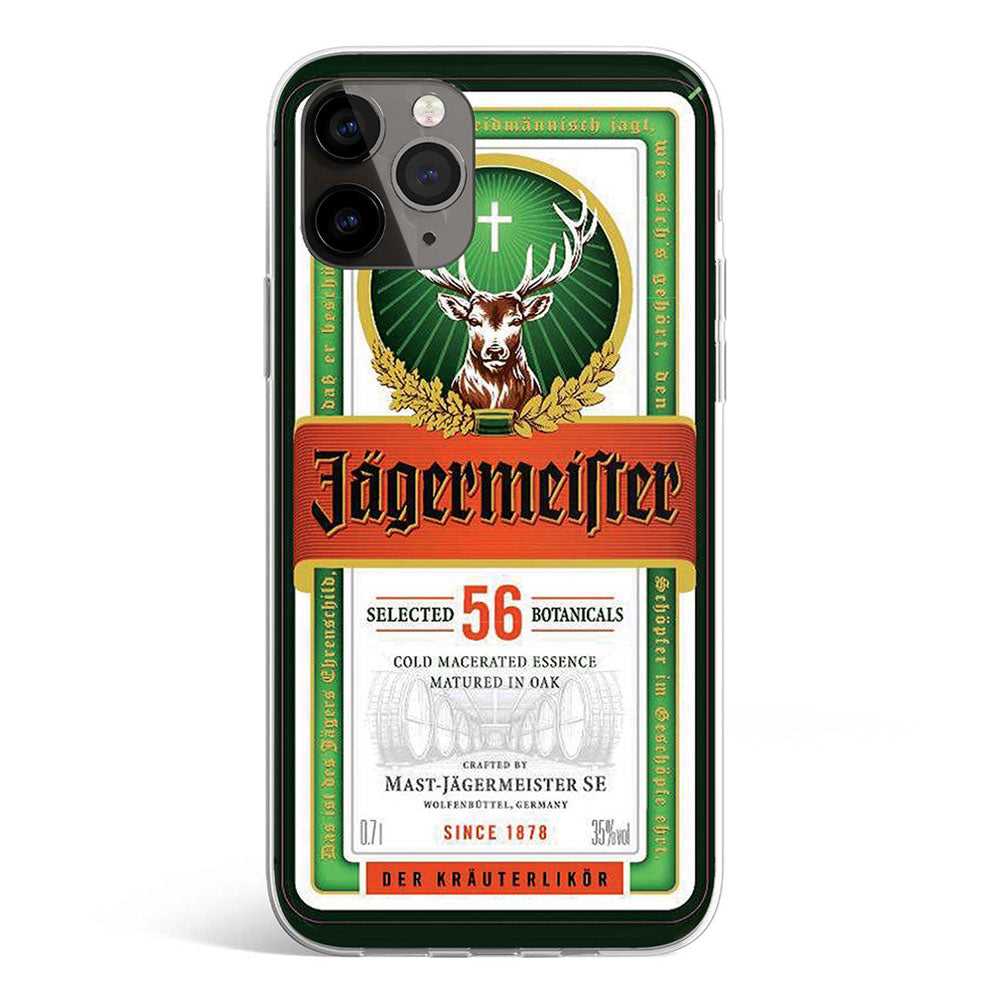 JAGERMEISTER phone cover available in iPhone, Samsung, Huawei, Oppo and Xiaomi covers. 
Choose your mobile model and buy now.