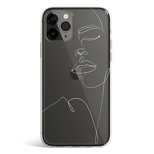 LADY LINE ART Cover Available for Airpods 1,2,3 & Airpods pro