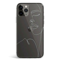 LADY LINE ART Cover Available for Airpods 1,2,3 & Airpods pro