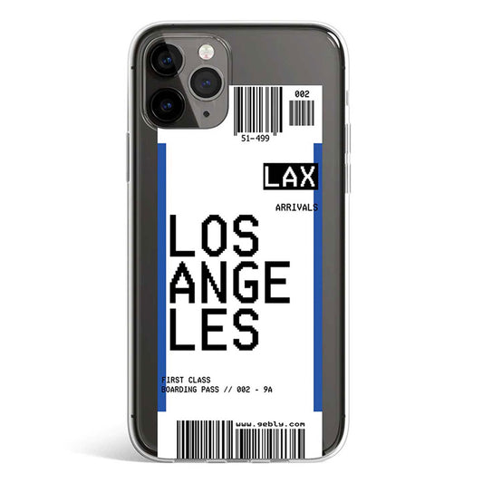 LOS ANGELES TICKET phone cover available in iPhone, Samsung, Huawei, Oppo and Xiaomi covers. 
Choose your mobile model and buy now.