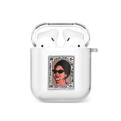 OM KALTHOUM STAMP AIRPODS CASE