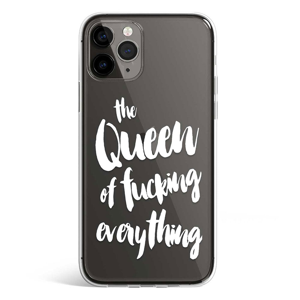 The queen of everything phone cover available in iPhone, Samsung, Huawei, Oppo and Xiaomi covers. Choose your mobile model and buy now.