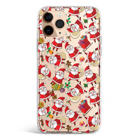 SANTA PATTERN phone cover available in iPhone, Samsung, Huawei, Oppo and Xiaomi covers. 
Choose your mobile model and buy now.