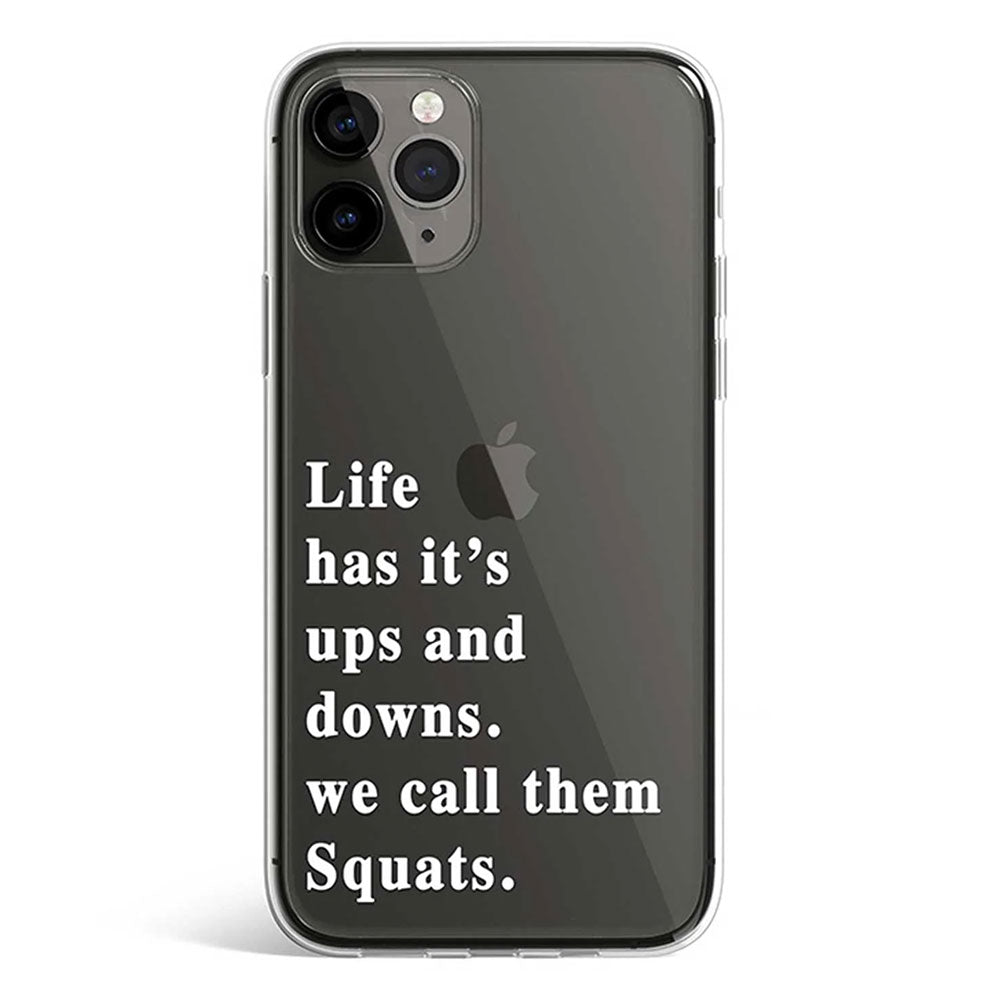 Squats phone cover available in iPhone, Samsung, Huawei, Oppo and Xiaomi covers.
Choose your mobile model and buy now.