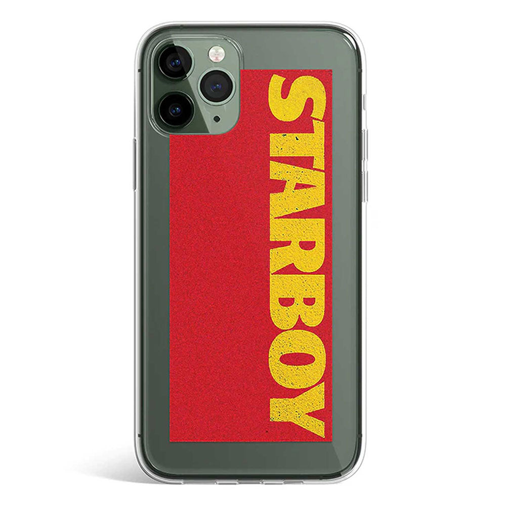STARBOY phone cover available in iPhone, Samsung, Huawei, Oppo and Xiaomi covers. 
Choose your mobile model and buy now.