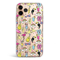 SUMMER PATTERN phone cover available in iPhone, Samsung, Huawei, Oppo and Xiaomi covers. 
Choose your mobile model and buy now.