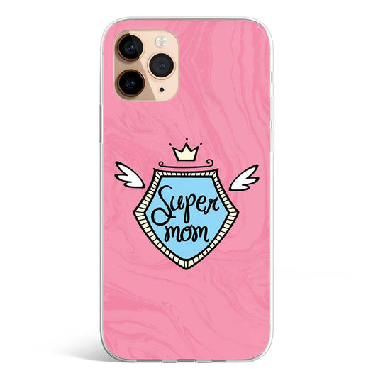 SUPERMOM phone cover available in iPhone, Samsung, Huawei, Oppo and Xiaomi covers. 
Choose your mobile model and buy now. 
