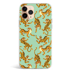 TIGERS MINT GREEN phone cover available in iPhone, Samsung, Huawei, Oppo and Xiaomi covers. 
Choose your mobile model and buy now.