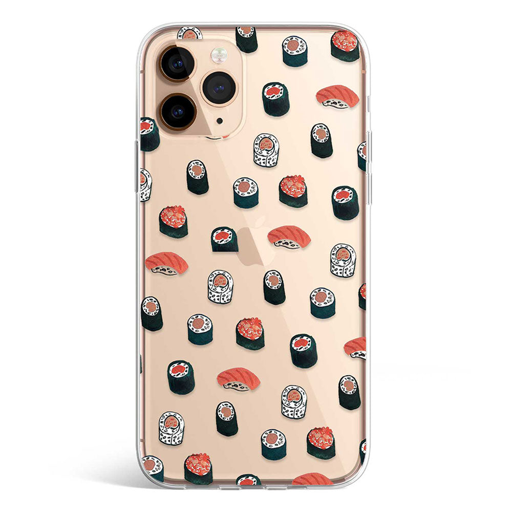 TRANSPARENT SUCHI PATTERN phone cover available in iPhone, Samsung, Huawei, Oppo and Xiaomi covers. 
Choose your mobile model and buy now.