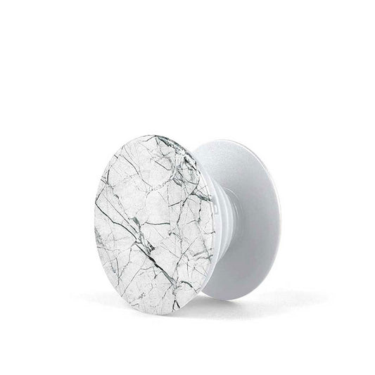 WHITE MARBLE POP SOCKET