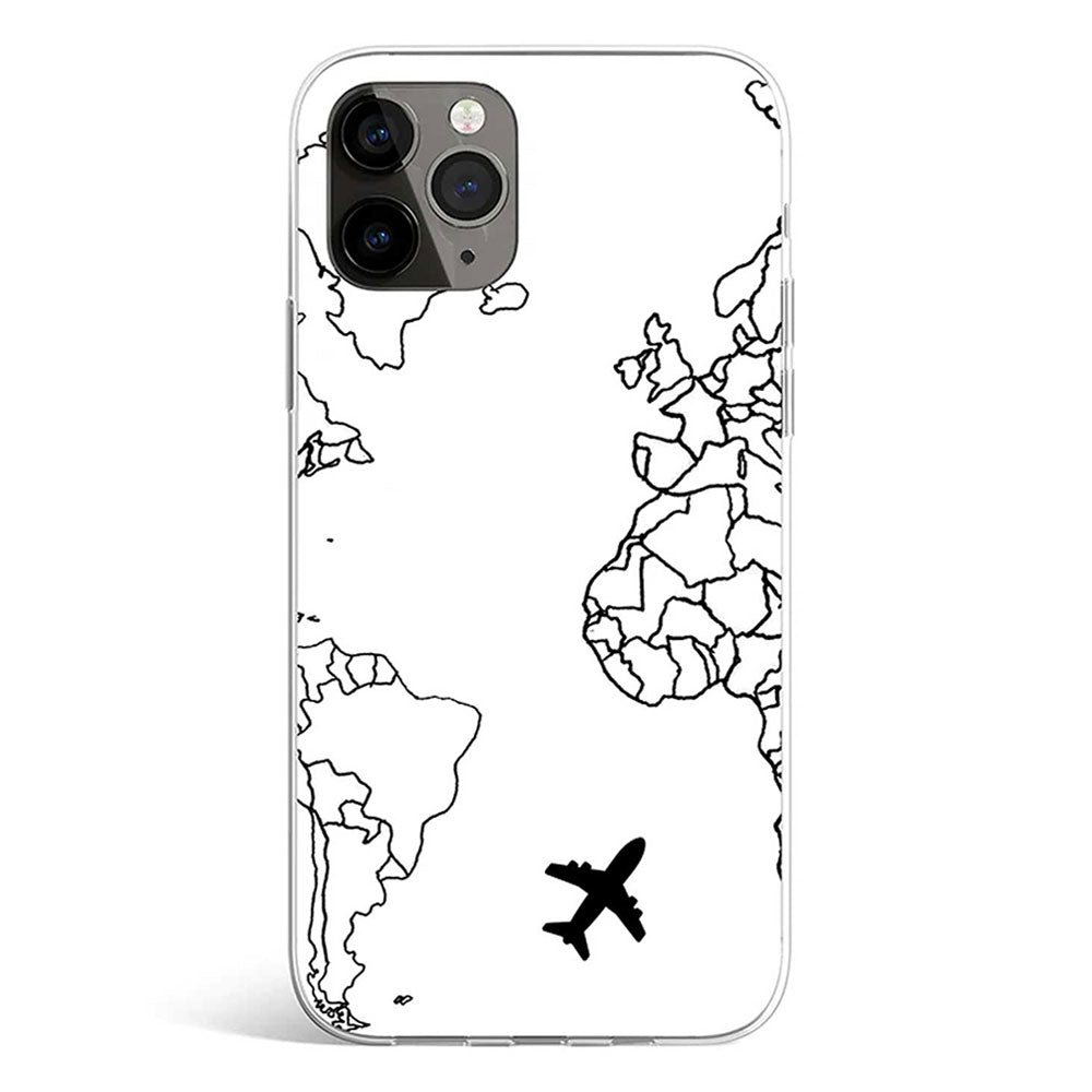 WHITE TRAVELER phone cover available in iPhone, Samsung, Huawei, Oppo and Xiaomi covers. 
Choose your mobile model and buy now.