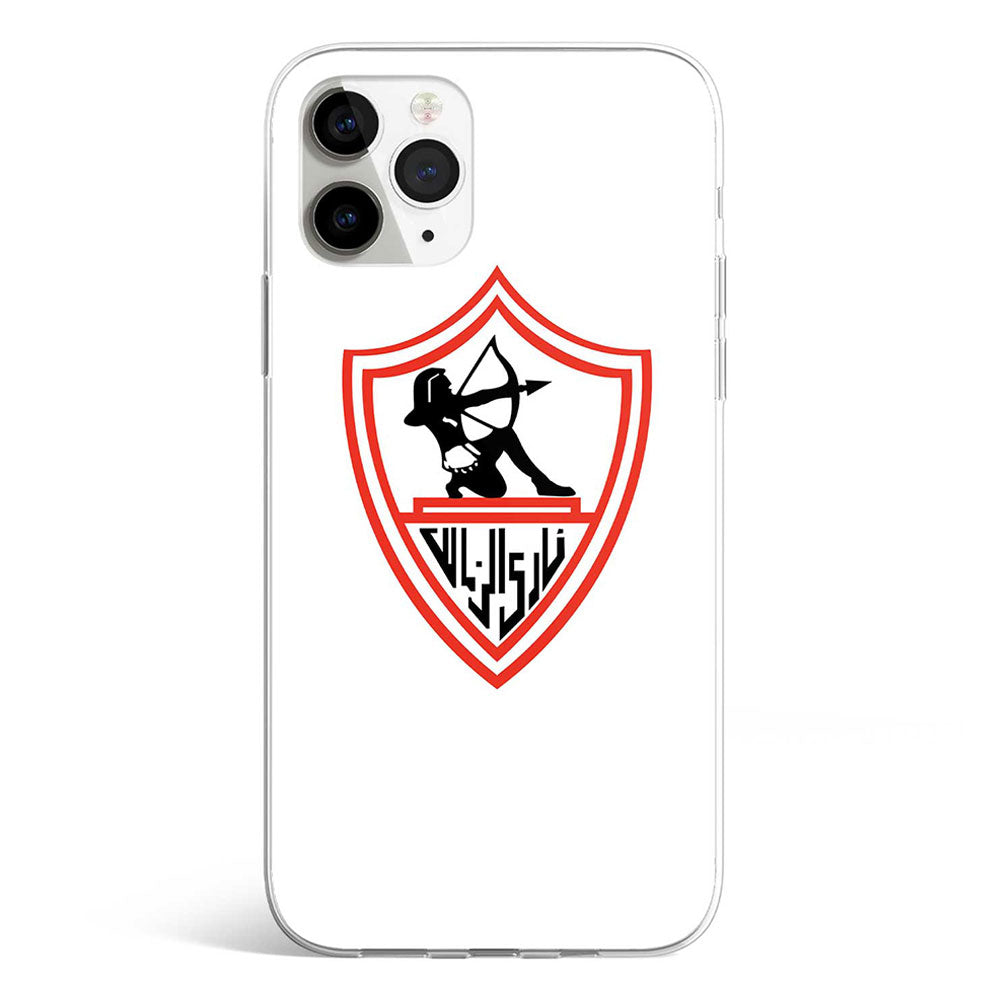 ZAMALEK SC phone cover available in iPhone, Samsung, Huawei, Oppo and Xiaomi covers. 
Choose your mobile model and buy now.