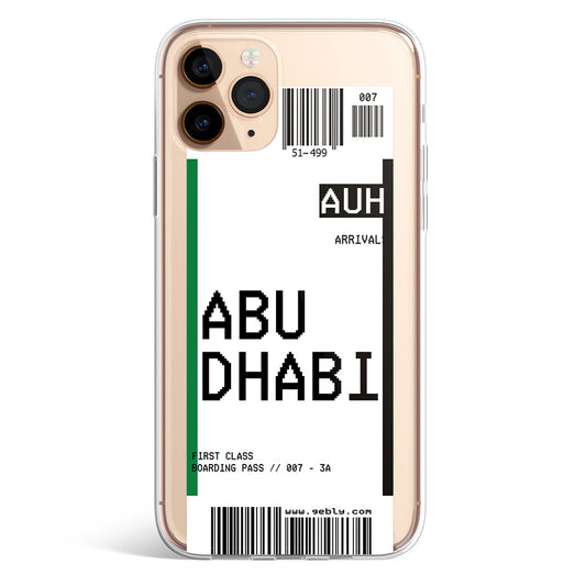 ABU DHABI TICKET PHONE CASE