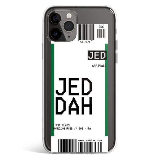 JEDDAH TICKET PHONE CASE