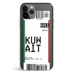 KUWAIT TICKET PHONE CASE