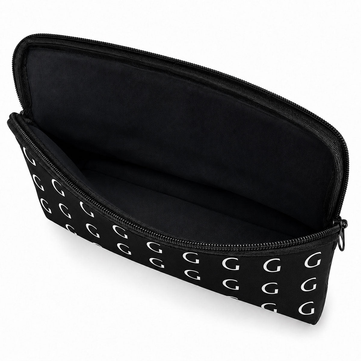 Padded interior lining of Gebly laptop sleeve
