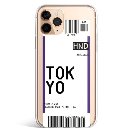 TOKYO TICKET PHONE CASE