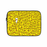 One Of One laptop sleeve yellow ducks pattern without strap