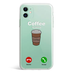 COFFEE CALLING PHONE CASE
