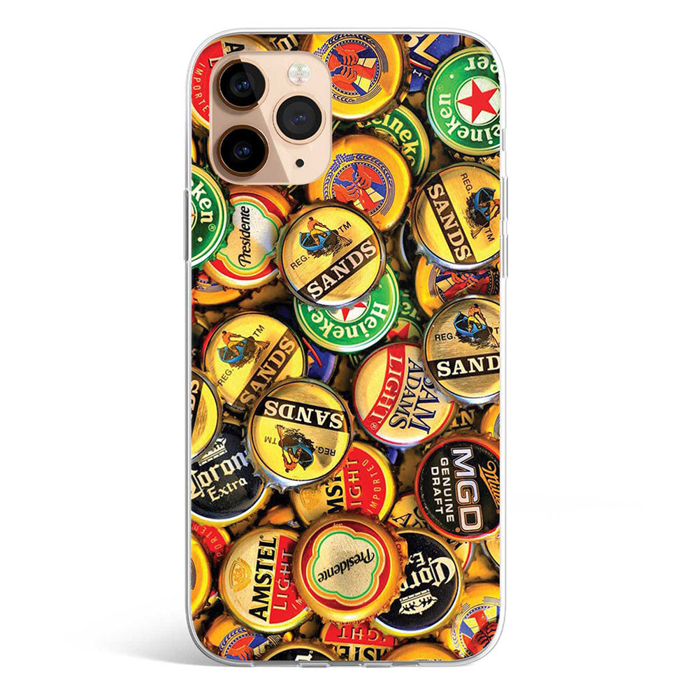 BEER CAPS phone cover available in iPhone, Samsung, Huawei, Oppo and Xiaomi covers. 
Choose your mobile model and buy now. 
