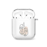Beige Hiroshima AirPods Case by Gebly, airpods case available in Egypt with cash on delivery