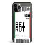 BEIRUT TICKET phone cover available in iPhone, Samsung, Huawei, Oppo and Xiaomi covers. 
Choose your mobile model and buy now. 
