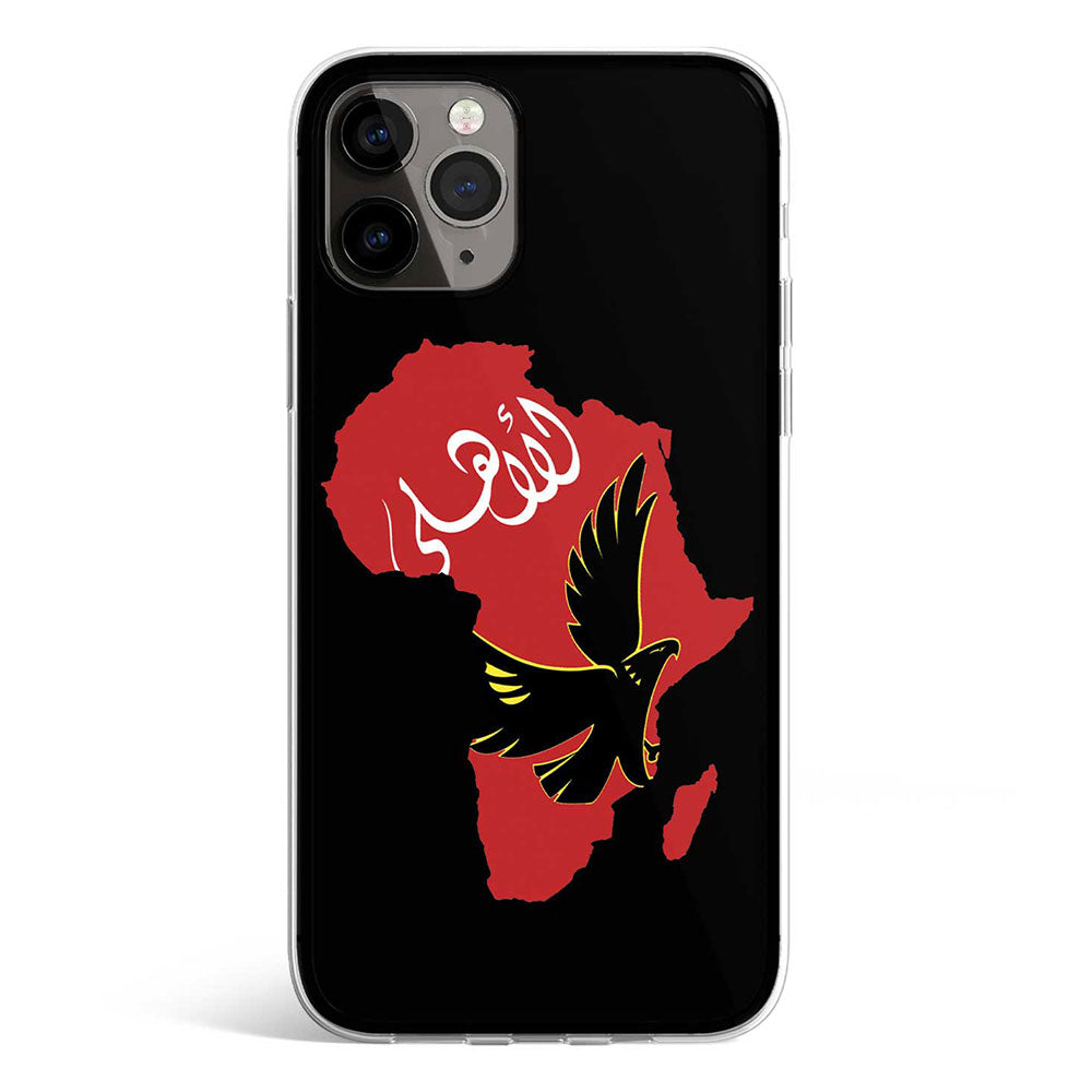 BLACK AFRICA YA AHLY phone cover available in iPhone, Samsung, Huawei, Oppo and Xiaomi covers. 
Choose your mobile model and buy now. 
