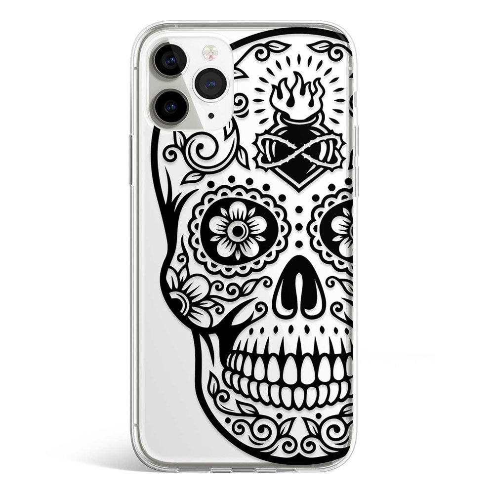 BLACK SKULL phone cover available in iPhone, Samsung, Huawei, Oppo and Xiaomi covers. 
Choose your mobile model and buy now. 
