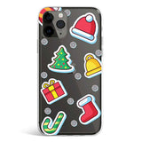 Christmas snowflake phone case with delicate winter print, Gebly Egypt