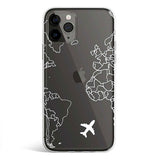 CLEAR WHITE TRAVELER phone cover available in iPhone, Samsung, Huawei, Oppo and Xiaomi covers. 
Choose your mobile model and buy now. 

