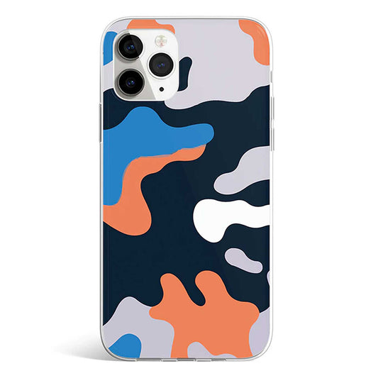 COLORED CAMOUFLAGE phone cover available in iPhone, Samsung, Huawei, Oppo and Xiaomi covers. 
Choose your mobile model and buy now. 

