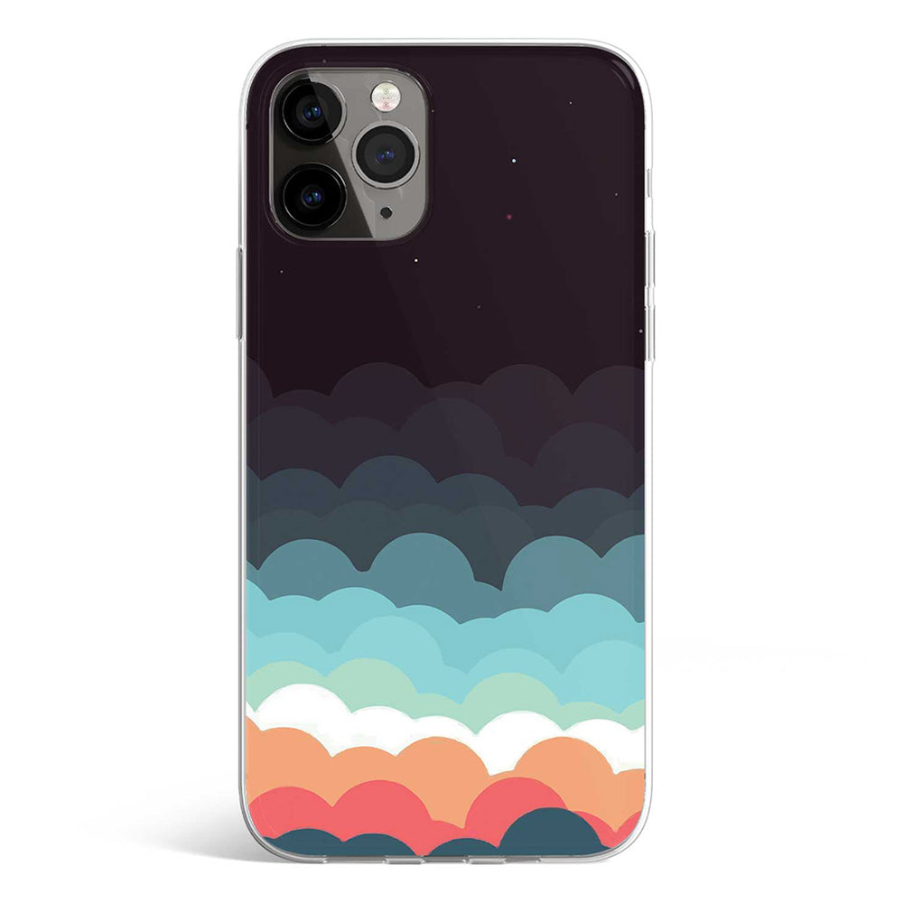 COLORED CLOUDS phone cover available in iPhone, Samsung, Huawei, Oppo and Xiaomi covers. 
Choose your mobile model and buy now. 
