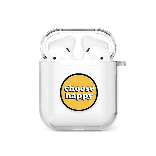 CHOOSE HAPPY AIRPODS CASE