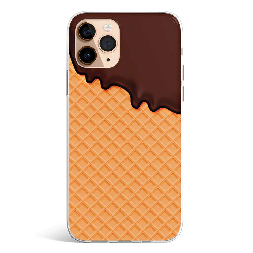 DARK WAFFLE phone cover available in iPhone, Samsung, Huawei, Oppo and Xiaomi covers. 
Choose your mobile model and buy now. 
