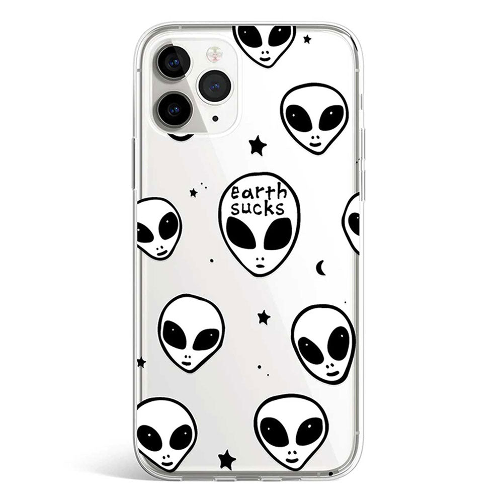 EARTH SUCKS phone cover available in iPhone, Samsung, Huawei, Oppo and Xiaomi covers. 
Choose your mobile model and buy now. 
