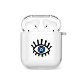 Blue eye AirPods case with protective nazar evil eye print, Gebly Egypt