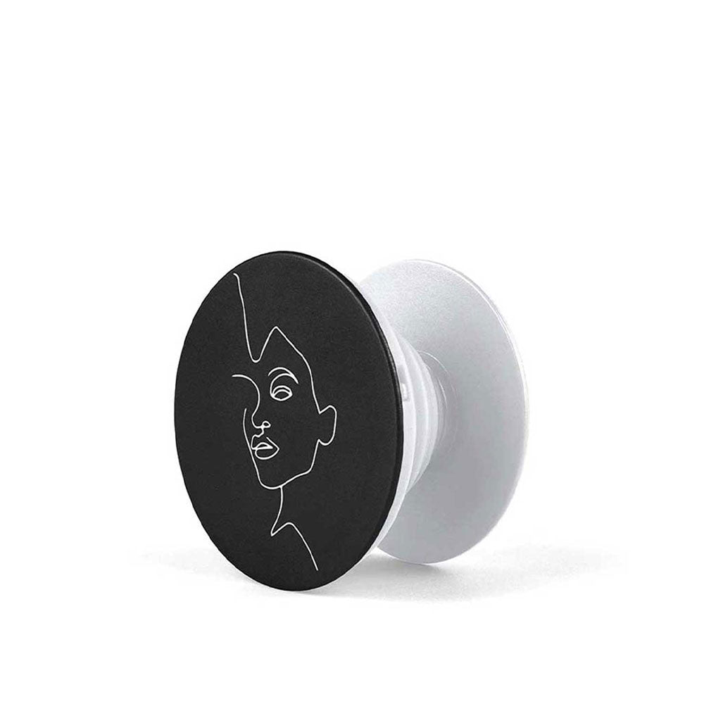 FACE LINE ART POP SOCKET