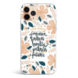 FLORAL KINDNESS phone cover available in iPhone, Samsung, Huawei, Oppo and Xiaomi covers. 
Choose your mobile model and buy now. 

